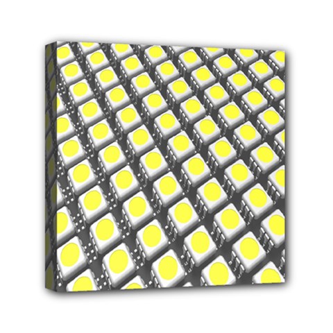 Wafer Size Figure Mini Canvas 6  X 6  by Mariart