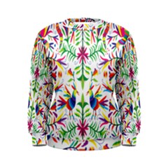 Peacock Rainbow Animals Bird Beauty Sexy Women s Sweatshirt by Mariart