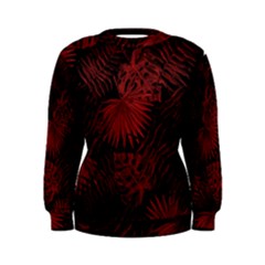 Tropical Pattern Women s Sweatshirt by ValentinaDesign