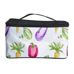 Vegetable Pattern Carrot Cosmetic Storage Case by Mariart