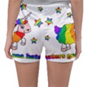 Unicorn sheep Sleepwear Shorts View2