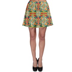 Eye Catching Pattern Skater Skirt by linceazul