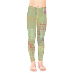 Abstract Art Kids  Legging by ValentinaDesign