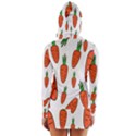 Fruit Vegetable Carrots Long Sleeve Hooded T-shirt View2
