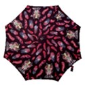 Boho Owl and Feather Pattern Hook Handle Umbrellas (Medium) View1