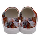 Steampunk, Wonderful Wild Steampunk Horse Men s Canvas Slip Ons View4