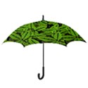 Nature Print Pattern Hook Handle Umbrellas (Medium) View3