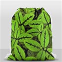 Nature Print Pattern Drawstring Bag (Small) View1