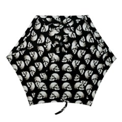 Halloween Skull Pattern Mini Folding Umbrellas by ValentinaDesign