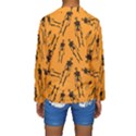 Halloween Skeletons  Kids  Long Sleeve Swimwear View2