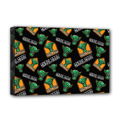 Halloween Ghoul Zone Icreate Deluxe Canvas 18  X 12   by iCreate