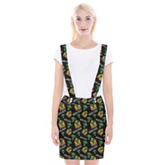 Halloween Ghoul Zone Icreate Braces Suspender Skirt by iCreate