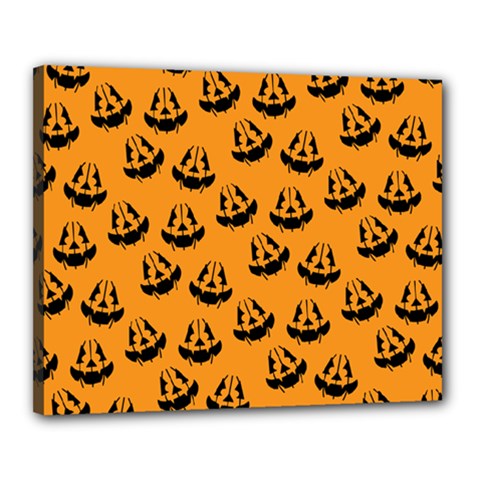 Halloween Jackolantern Pumpkins Icreate Canvas 20  X 16  by iCreate