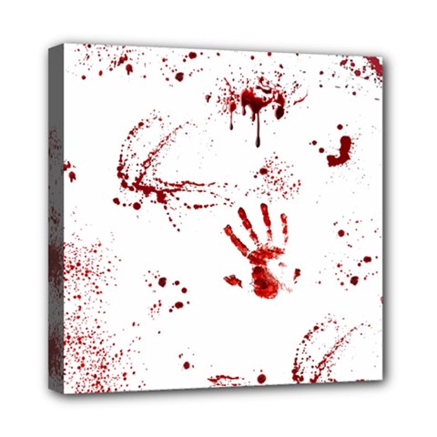 Massacre  Mini Canvas 8  X 8  by Valentinaart