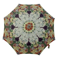 Art Nouveau Peacock Hook Handle Umbrellas (small) by NouveauDesign