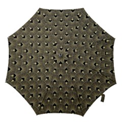 Art Deco Fan Pattern Hook Handle Umbrellas (small) by NouveauDesign