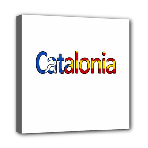 Catalonia Mini Canvas 8  X 8  by Valentinaart
