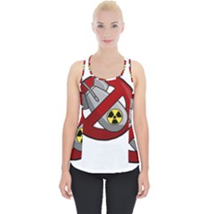 No Nuclear Weapons Piece Up Tank Top by Valentinaart