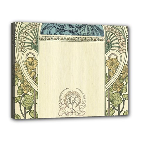 Art Nouveau Canvas 14  X 11  by NouveauDesign