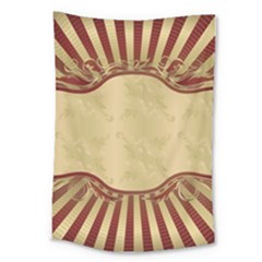 Art Deco Red Large Tapestry by NouveauDesign