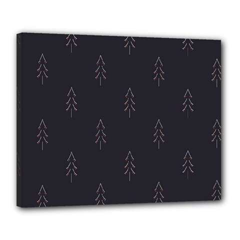Tree Christmas Canvas 20  X 16  by Mariart