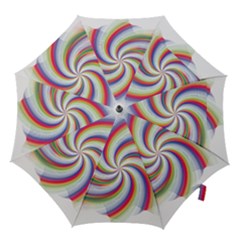 Prismatic Hole Rainbow Hook Handle Umbrellas (large) by Mariart