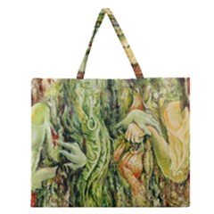 Chung Chao Yi Automatic Drawing Zipper Large Tote Bag by Celenk