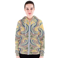 Art Floral Women s Zipper Hoodie by NouveauDesign