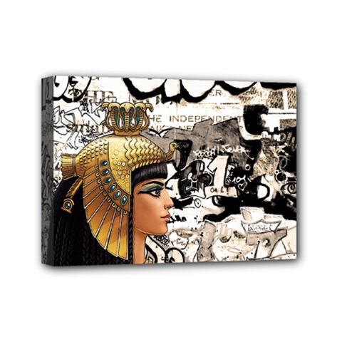 Cleopatra Mini Canvas 7  X 5  by Valentinaart