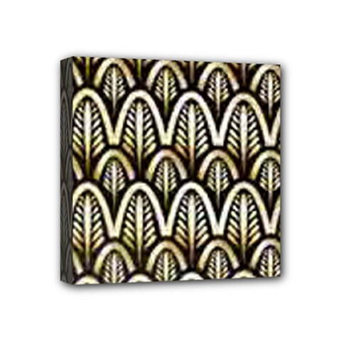 Art Deco Mini Canvas 4  X 4  by NouveauDesign