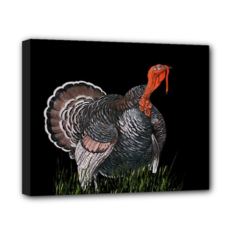 Thanksgiving Turkey Canvas 10  X 8  by Valentinaart