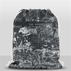 Graffiti Drawstring Bag (small) by ValentinaDesign