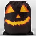 Pumpkin Helloween Face Autumn Drawstring Bag (Large) View2