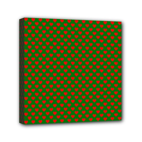 Grey And White Carbon Fiber Mini Canvas 6  X 6  by PodArtist