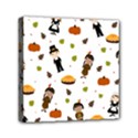 Pilgrims and Indians pattern - Thanksgiving Mini Canvas 6  x 6  View1