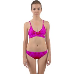 Pattern Wrap Around Bikini Set by gasi