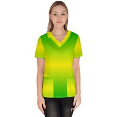 Pattern Scrub Top by gasi