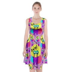 Crazy Racerback Midi Dress by gasi