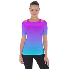 Pattern Short Sleeve Top by gasi