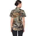 Texture Textile Beads Beading Women s Short Sleeve Shirt View2