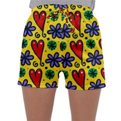 Seamless Tile Repeat Pattern Sleepwear Shorts by Celenk