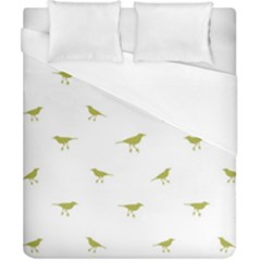 Birds Motif Pattern Duvet Cover (california King Size) by dflcprints