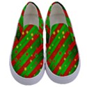 Star Sky Graphic Night Background Kids  Canvas Slip Ons View1