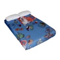 Dog Corgi Pattern Fitted Sheet (Full/ Double Size) View2