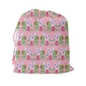 Floral Pattern Drawstring Pouches (XXL) View2