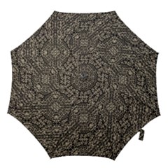 Animal Print Camo Pattern Hook Handle Umbrellas (medium) by dflcprints