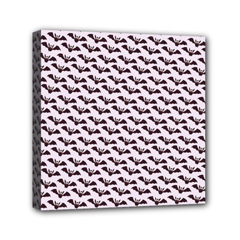 Halloween Lilac Paper Pattern Mini Canvas 6  X 6  by Celenk