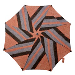 Fabric Textile Texture Surface Hook Handle Umbrellas (medium) by Celenk