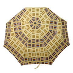 Textile Texture Fabric Material Folding Umbrellas by Celenk