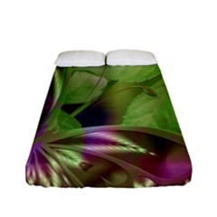 Arrangement Butterfly Aesthetics Fitted Sheet (full/ Double Size) by Celenk